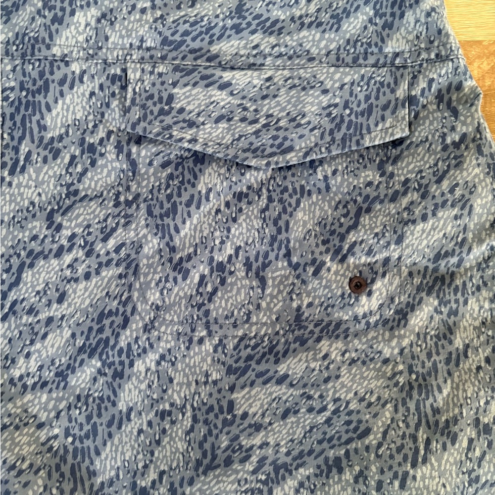 Fabletics Men’s Blue Patterned Athletic Performan… - image 4